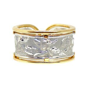 Carrera Y Carrera La Ronde Angels 18K Gold Band